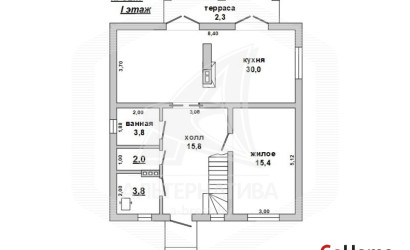 Купить дом, Полятичи, Батчинский с/с, 16 соток. Фото 7