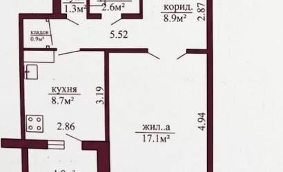 Купить 1-комнатную квартиру, Гродно, Лиможа, 9. Фото 9
