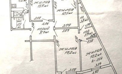 Купить 4-комнатную квартиру, Минск, Космонавтов, 48 (Московский район)