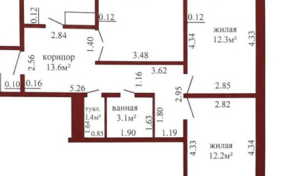 Купить 3-комнатную квартиру, Гродно, Франтишка Богушевича, 26. Фото 10
