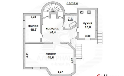 Купить дом, Брест, Вересковые, 10.12 соток. Фото 1