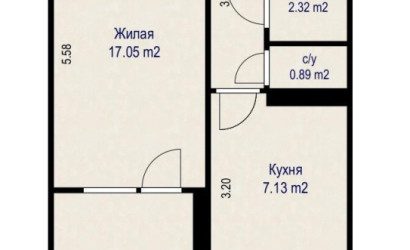Купить 1-комнатную квартиру, Минск, Корженевского ул., 31 (Октябрьский район). Фото 21
