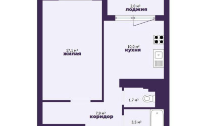 Купить 1-комнатную квартиру, Слуцк, Чайковского 1-й пер., 1/А. Фото 21