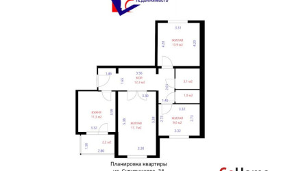 Купить 3-комнатную квартиру, Минск, Скрипникова ул., 34 (Фрунзенский район). Фото 28