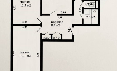 Купить 3-комнатную квартиру, Минск, Якубовского ул., 54(Фрунзенский район). Фото 4