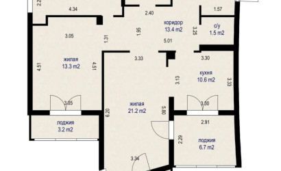Купить 2-комнатную квартиру, Минск, Беды ул., 45(Советский район). Фото 28