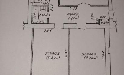Купить 3-комнатную квартиру, Речица, Молодёжная ул., д.2Б. Фото 9