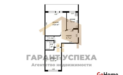Купить 2-комнатную квартиру, Дивин, Октябрьская. Фото 8
