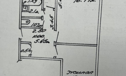 Купить 2-комнатную квартиру, Гомель, ул. Владимирова, д. 15. Фото 14
