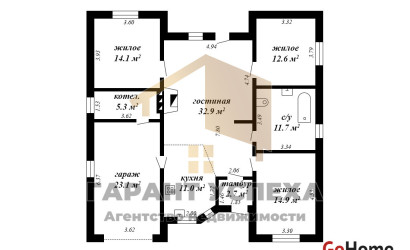 Купить дом, Тюхиничи, Мотыкальский с/с, 9.83 соток. Фото 19