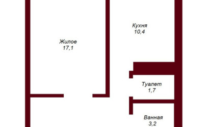 Купить 1-комнатную квартиру, Брест, ул. Московская, д. . Фото 12