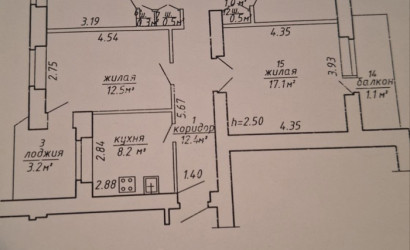 Купить 4-комнатную квартиру, Витебск, Генерала Людникова, 17. Фото 16