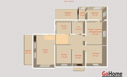 Купить коттедж, Лошаны, Луговая ул., 14.49 соток. Фото 10