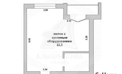 Купить 1-комнатную квартиру, Брест, Центр, ул. Гоголя. Фото 1