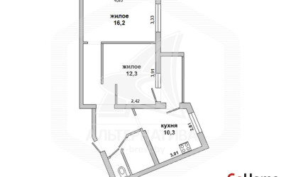 Купить 2-комнатную квартиру, Брест, Центр, ул. Гоголя. Фото 26