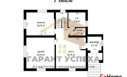 Купить дом, Брест, пер. Аржановой, 6.16 соток. Фото 17