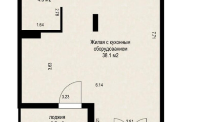 Купить 1-комнатную квартиру, Минск, Туровского ул., 16 (Первомайский район). Фото 17