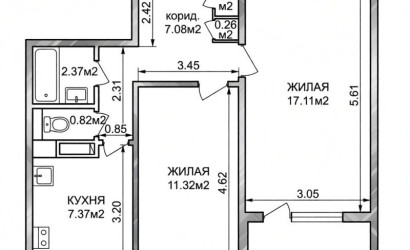 Купить 2-комнатную квартиру, Минск, Рокоссовского, 102 (Ленинский район). Фото 20