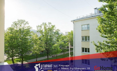 Купить 1-комнатную квартиру, Минск, Шевченко бульвар, 18 (Центральный район). Фото 1