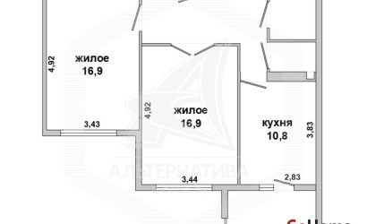Купить 2-комнатную квартиру, Брест, Гобк, ул. Героев обороны Брестской крепости. Фото 1