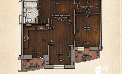 Купить 3-комнатную квартиру, Минск, Дзержинского, 24(Московский район). Фото 3