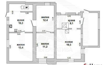 Купить дом, Брест, Киевка, 4.08 соток. Фото 12