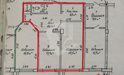 Аренда помещения, Минск, Мележа ул., 5/1, 52.3 кв.м.. Фото 3
