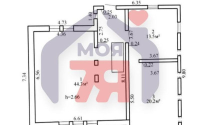 Купить дом в деревне, Наука-плюс, 10.54 соток. Фото 16