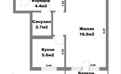 Купить 1-комнатную квартиру, Минск, Логойский тракт, 28/2 (Первомайский район). Фото 20