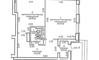 Аренда помещения, Минск, Беломорская, 23,  68.1 кв.м.. Фото 5