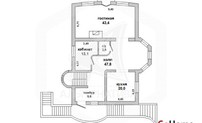 Купить дом, Брест, Волынка, 12.03 соток. Фото 37