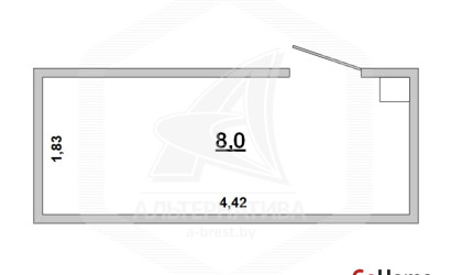 Продажа торгового помещения, Брест, Ковалево,  8 кв.м.. Фото 3