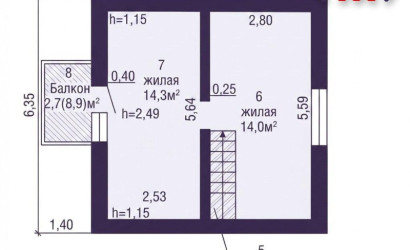 Купить дом, Шпаковщина, Полевая ул., 5.5 соток. Фото 12
