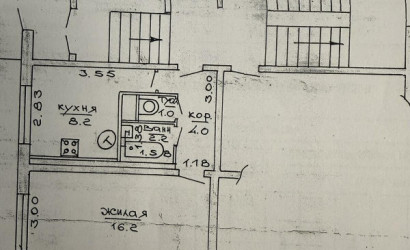 Купить 1-комнатную квартиру, Лида, Котляревского ул., 16. Фото 10