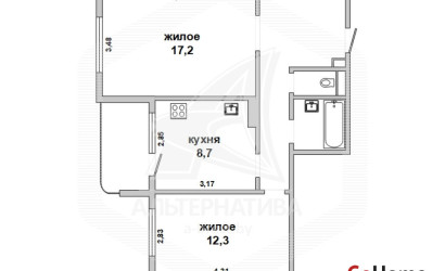 Купить 2-комнатную квартиру, Брест, Восток, ул. Молодогвардейская. Фото 17