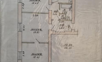 Купить 3-комнатную квартиру, Витебск, Урицкого, 17. Фото 5