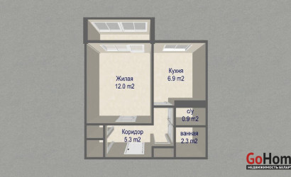 Купить 1-комнатную квартиру, Минск, Асаналиева ул., 13/3(Октябрьский район). Фото 2