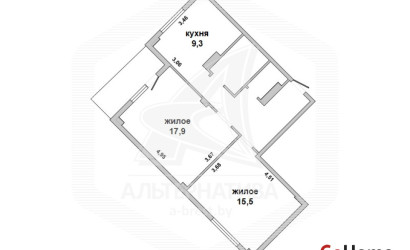 Купить 2-комнатную квартиру, Брест, Центр, ул. Гоголя. Фото 6