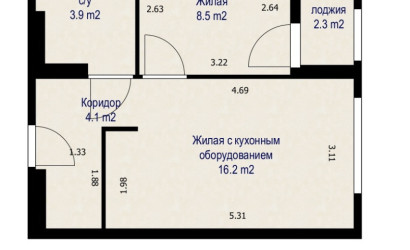 Купить 2-комнатную квартиру, Минск, ул. Брилевская, д. 31 (Октябрьский район). Фото 20