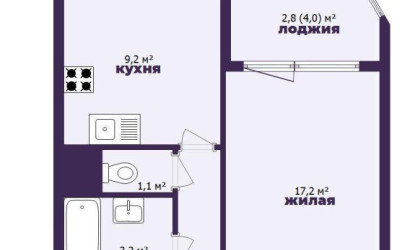 Снять 1-комнатную квартиру, Минск, ул. Налибокская, д. 46 (Фрунзенский район). Фото 20