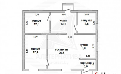 Купить дом, Старое Роматово, Великоритский с/с, 15 соток. Фото 20