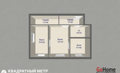 Купить 2-комнатную квартиру, Минск, ул. Орловская, д. 17 (Центральный район). Фото 10