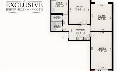 Купить 3-комнатную квартиру, Минск, Байкальская ул., 66/2 (Заводской район). Фото 9