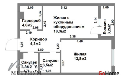 Купить 2-комнатную квартиру, Копище, Николая Камова ул., 1. Фото 3