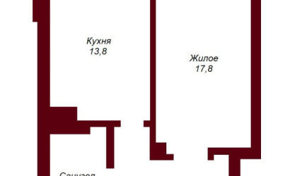 Купить 1-комнатную квартиру, Брест, ул. Московская, д. . Фото 11