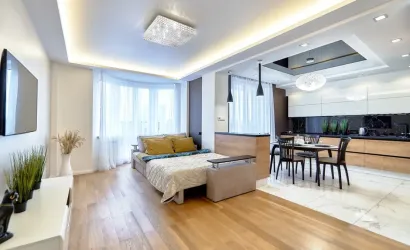 Снять 1-комнатную квартиру на сутки, Минск, просп. Дзержинского, д. 23 (Московский район). Фото 1