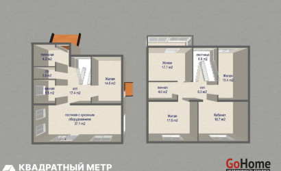 Купить дом, Голоцк, Южная ул., 22.05 соток. Фото 33