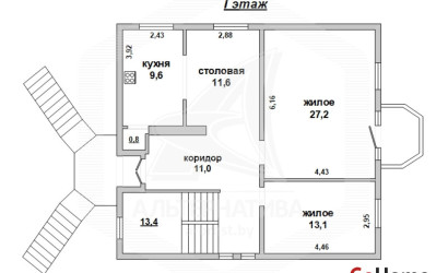 Купить дом, Брест, Митьки, 14.68 соток. Фото 1