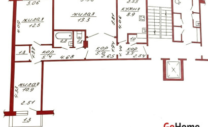 Купить 3-комнатную квартиру, Гродно, Репина, 31. Фото 13
