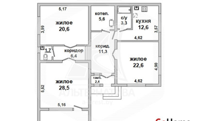 Купить 3-комнатную квартиру, Брест, Березовка, ул. Галины Аржановой. Фото 14